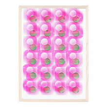 Load image into Gallery viewer, Riso-printed poster Luminous Kid Pink + Green
